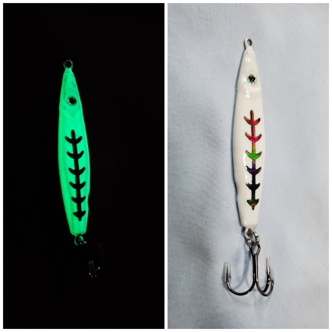 1oz Glow Jigging Spoons