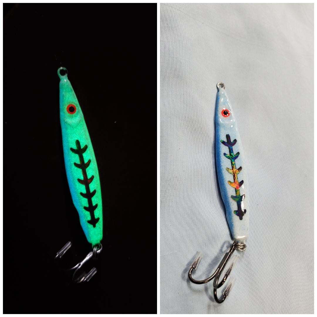 1oz Glow Jigging Spoons