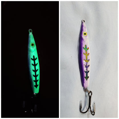 1oz Glow Jigging Spoons