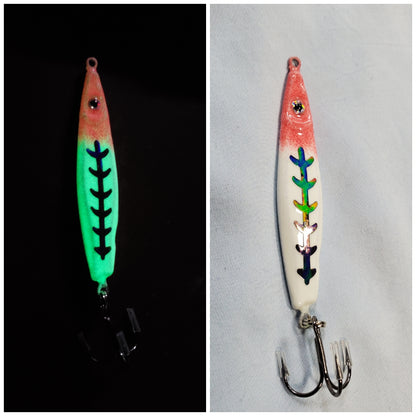 3/4oz glow jigging spoon