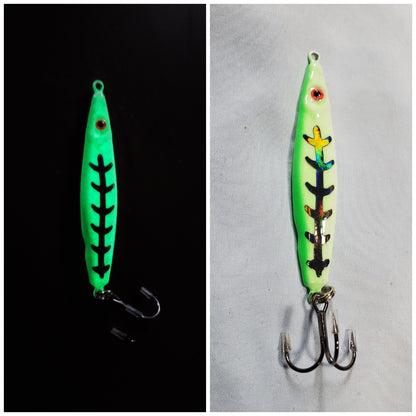 1oz Glow Jigging Spoons