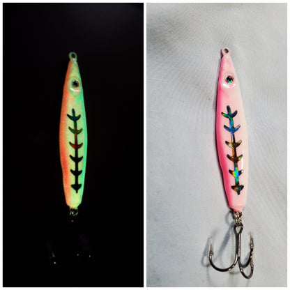 1oz Glow Jigging Spoons