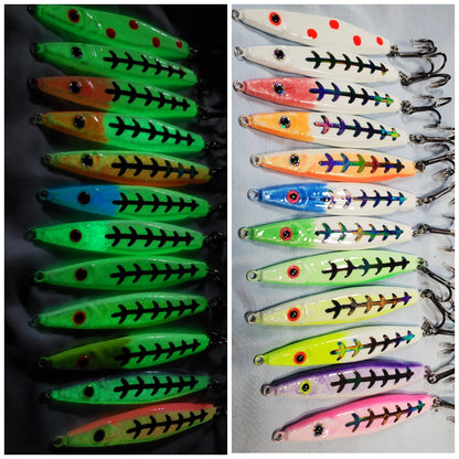bass pro shop lures hopkins jigging spoons 2oz Glow Jigging Spoon – New Plan Baits