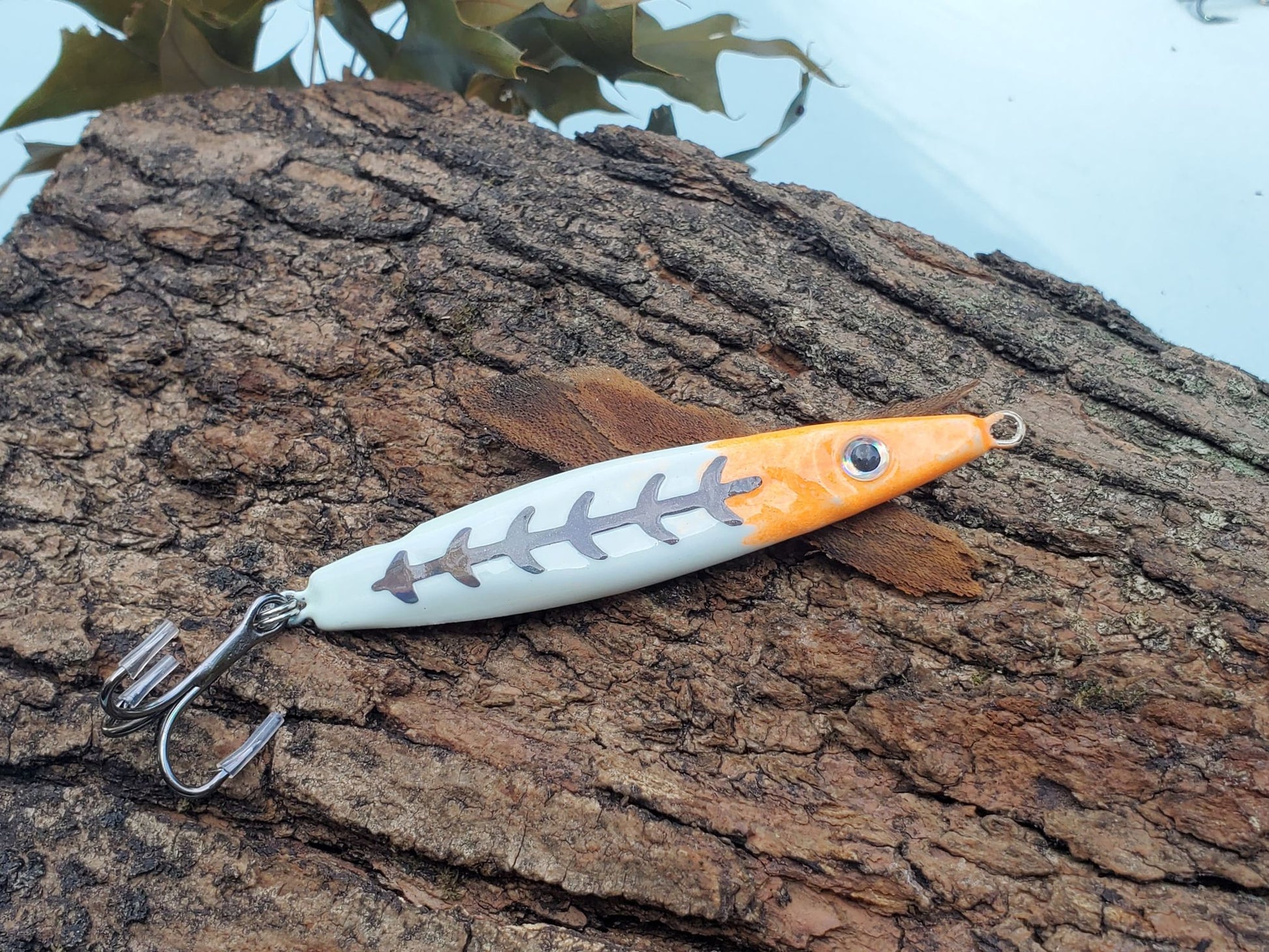 best jigging spoon lure for lake trout 2oz Glow Jigging Spoon – New Plan Baits